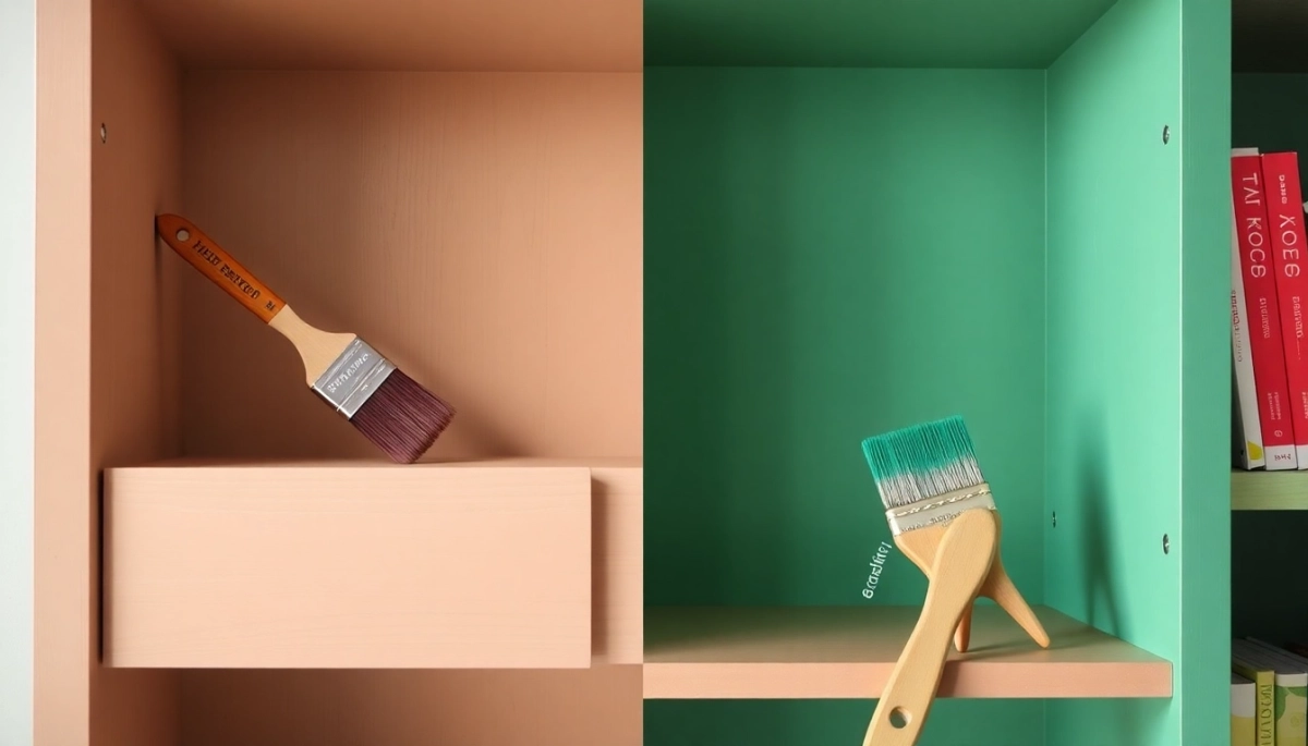 Jak pomalować regał Billy