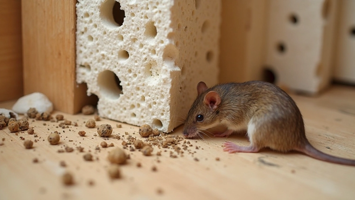 Jak pozbyć się myszy w styropianie