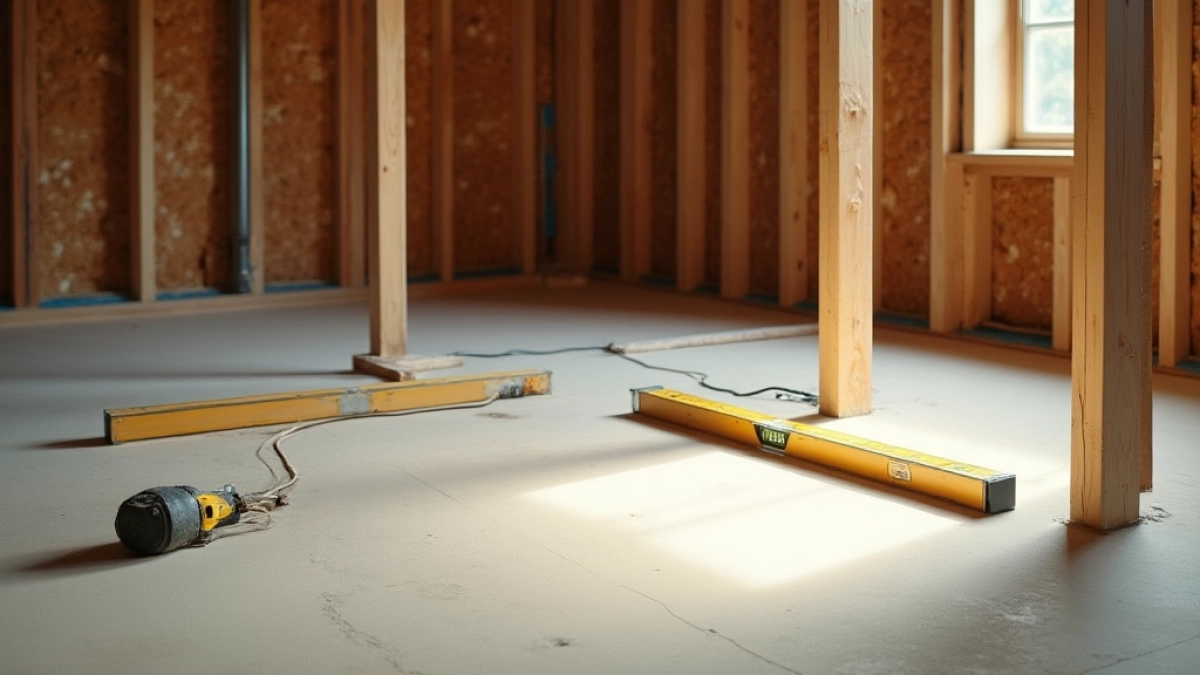 Jak wyrównać podłogę na legarach