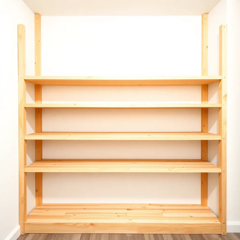 Jak zbudować regał z drewna