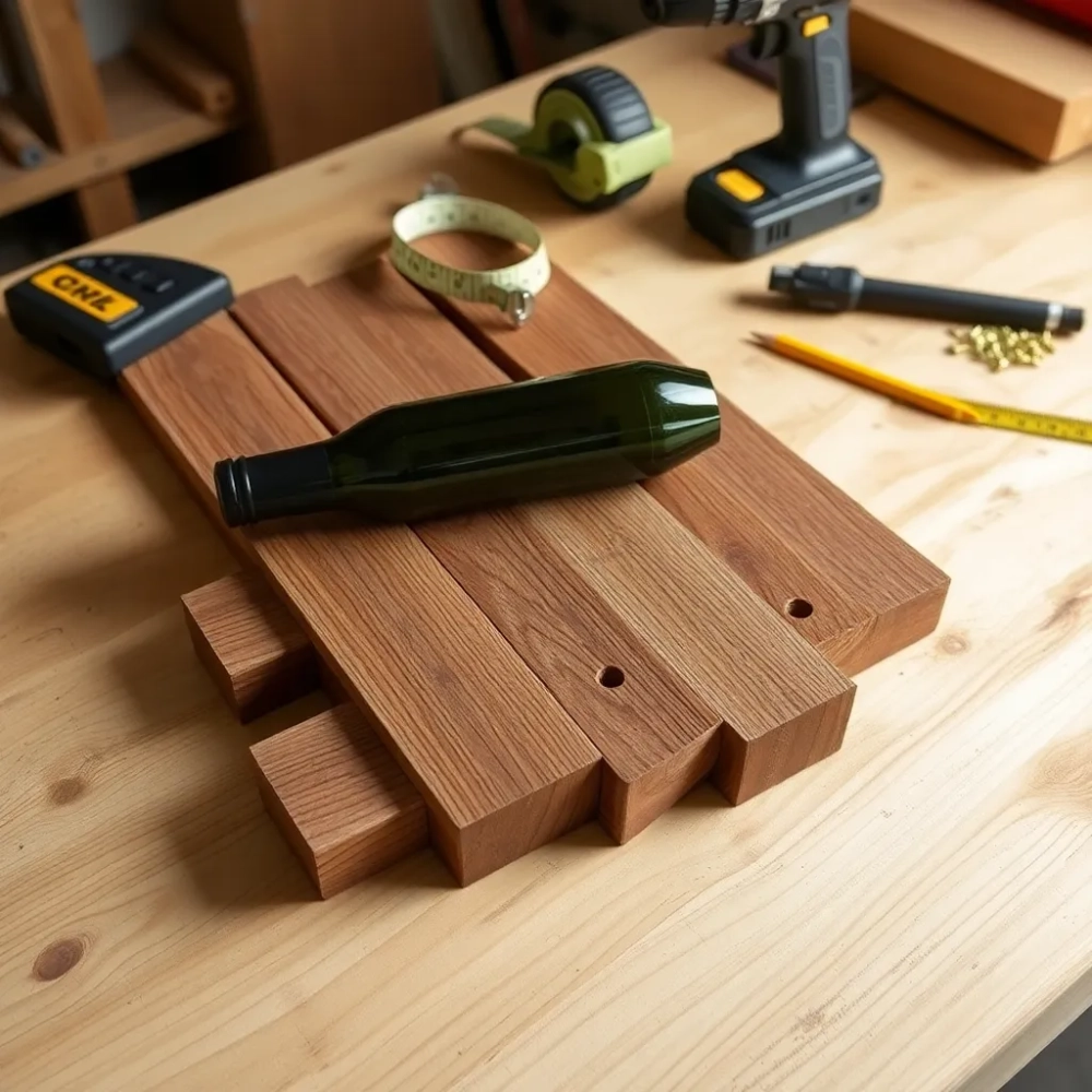 Jak zrobić regał na wino