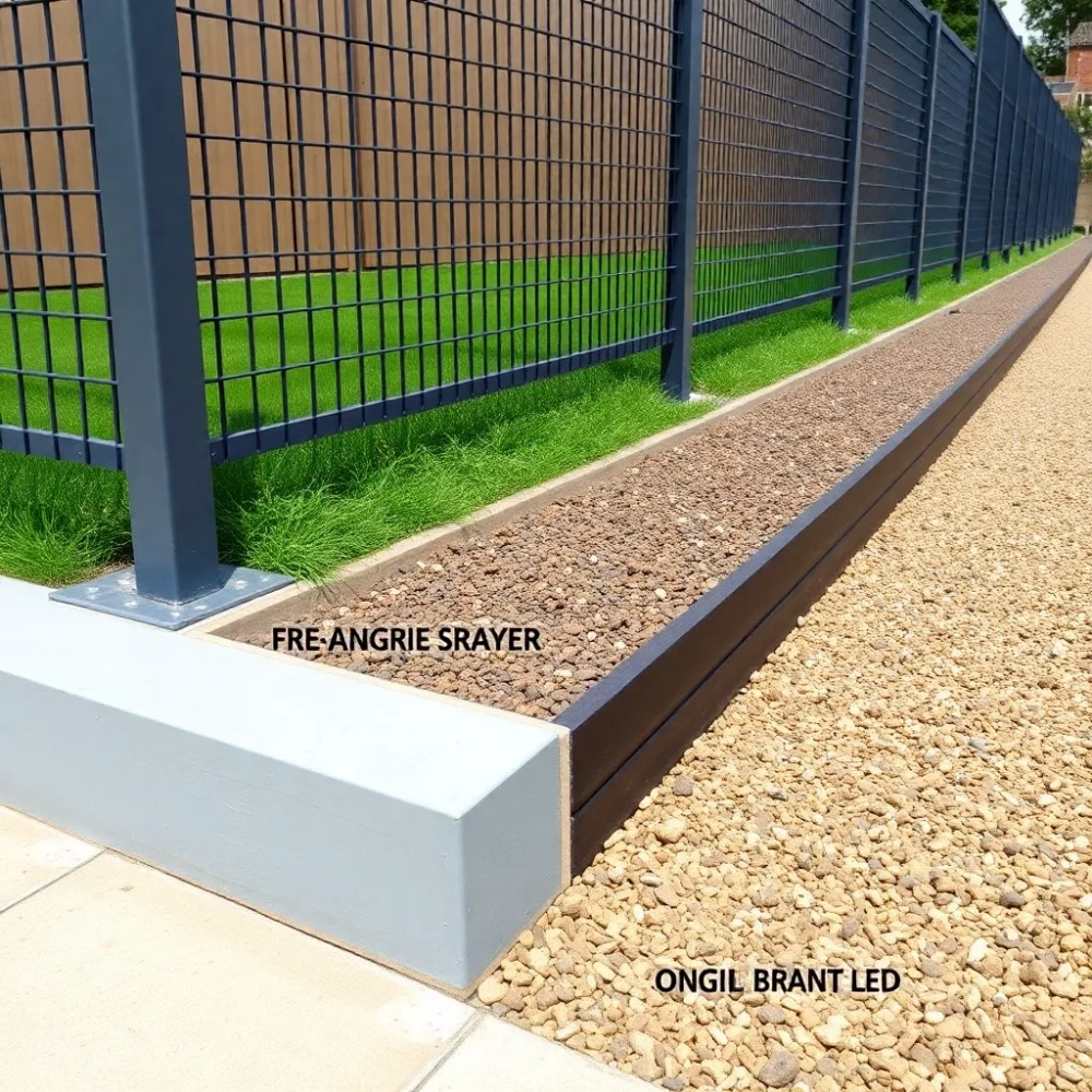 Jaka podmurówka pod ogrodzenie panelowe