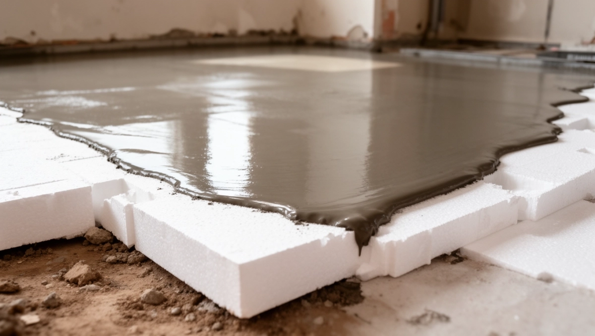 Jaka wylewka na styropian