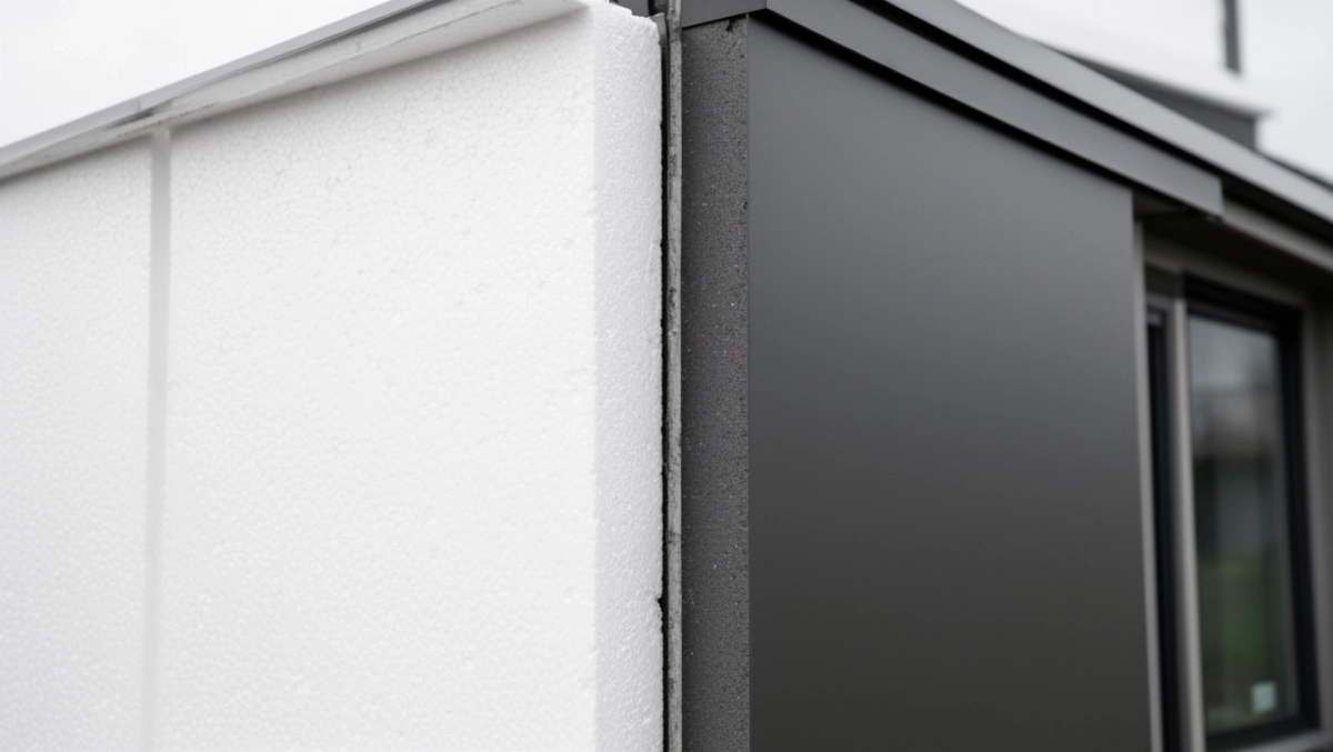 Jaki styropian na elewację biały czy grafitowy
