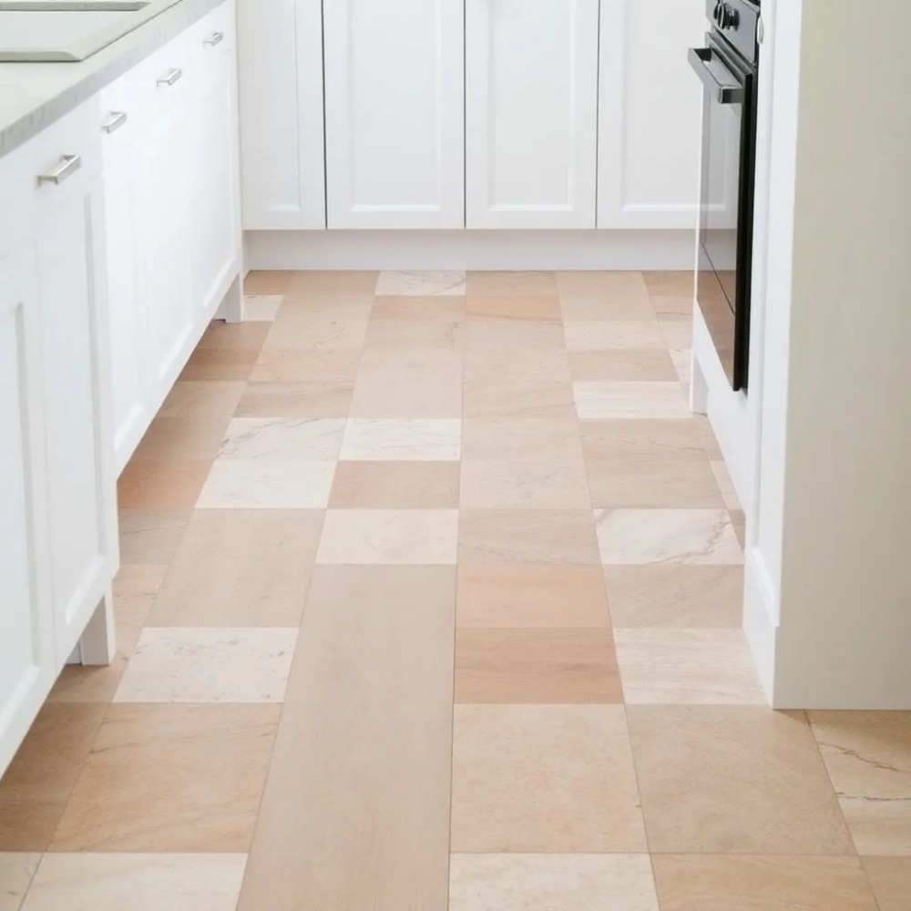 Jakie płytki na podłogę do białej kuchni