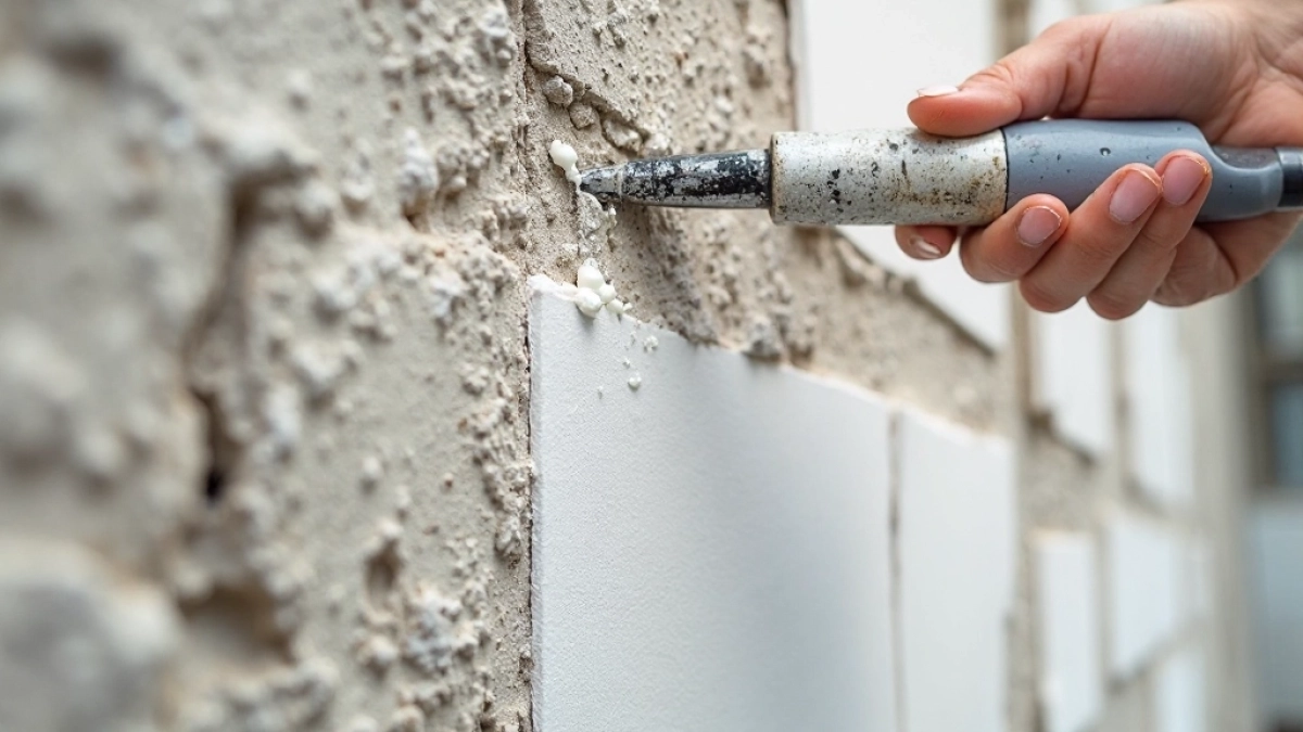 Klejenie styropianu do starej elewacji