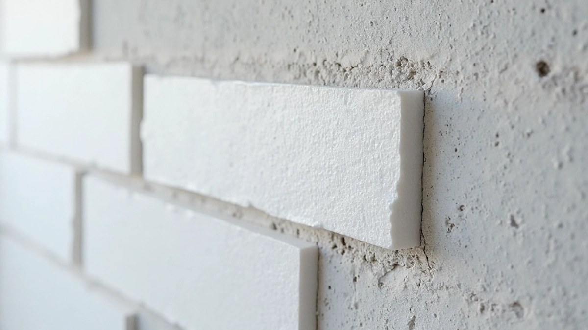 Klejenie styropianu na grzebień