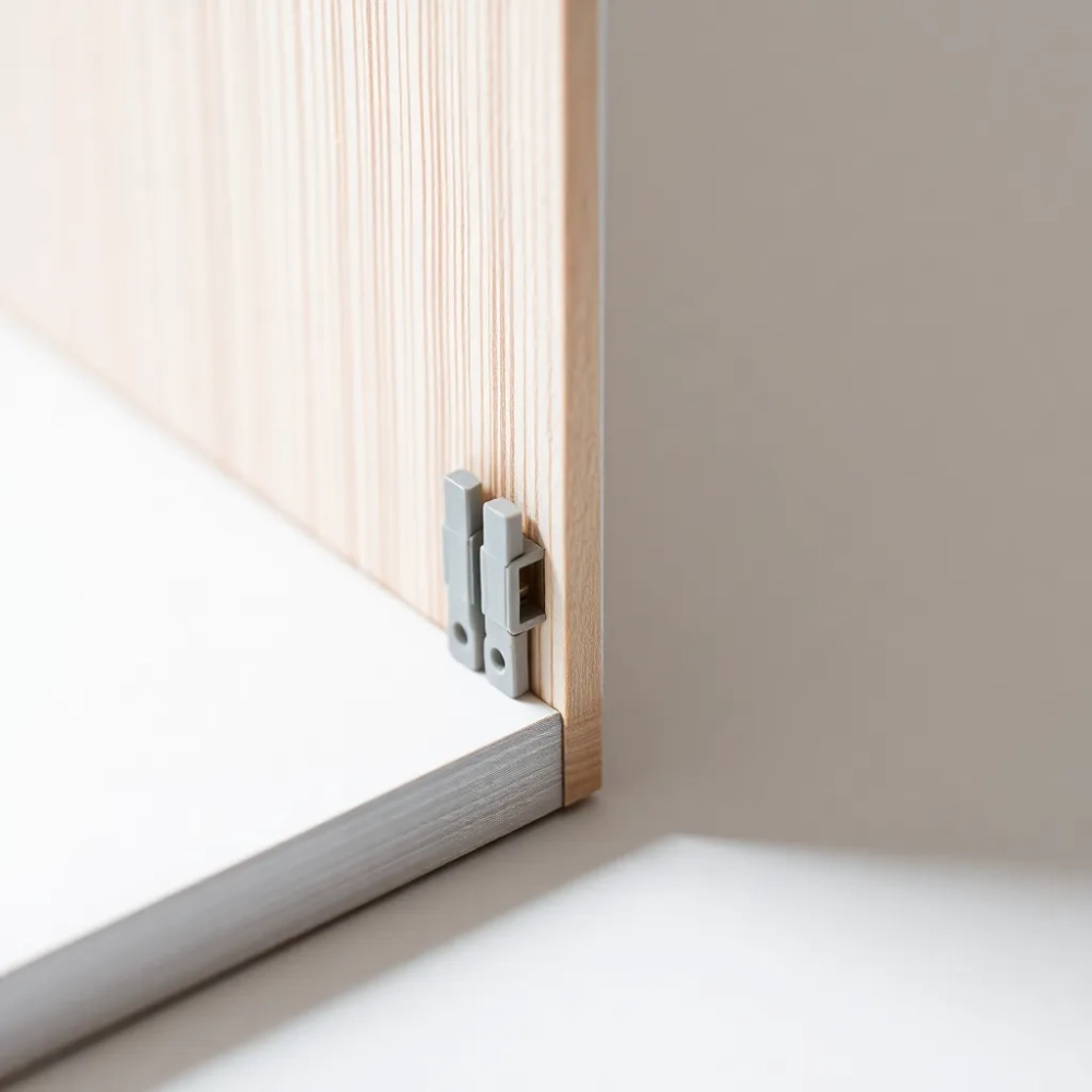 Klipsy do montażu paneli podłogowych na ścianie