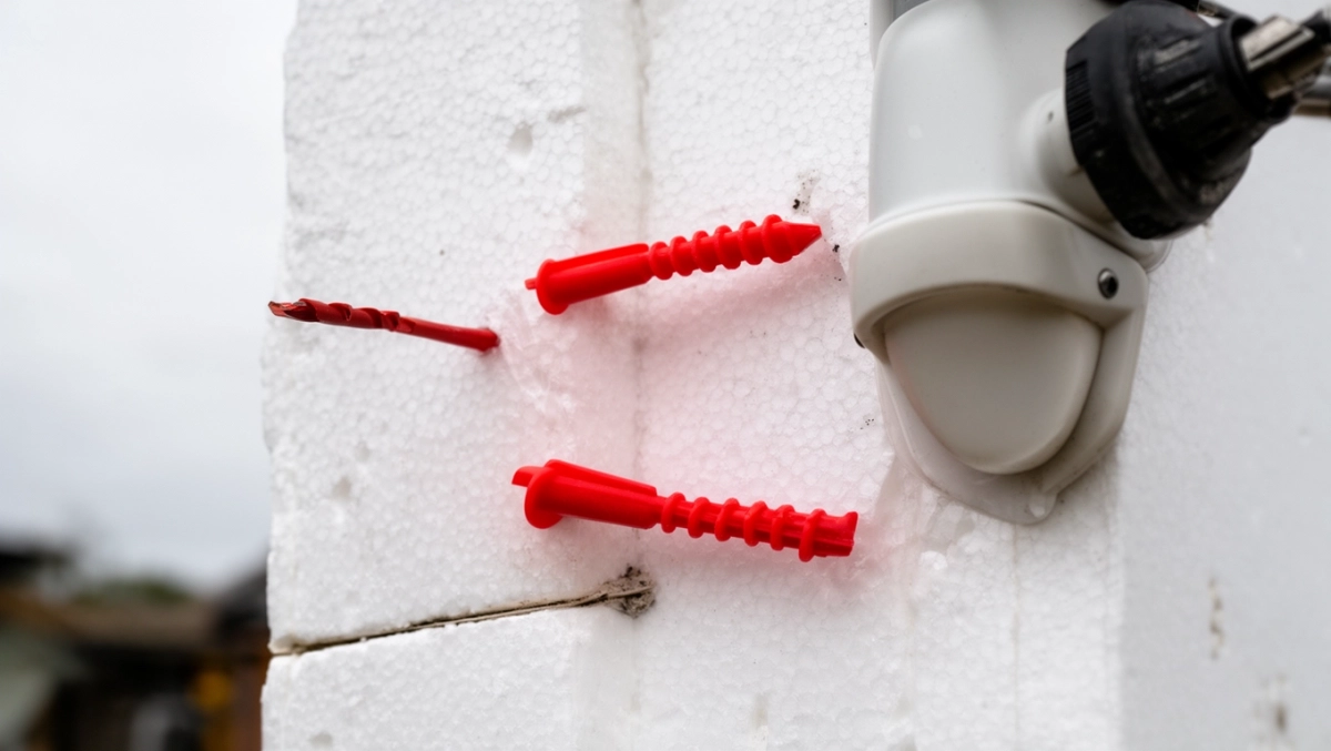 Kołki do elewacji ocieplonej styropianem