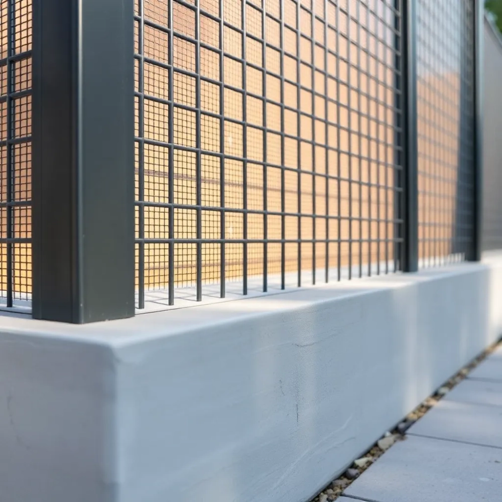 kompletne ogrodzenie panelowe z podmurówką cena