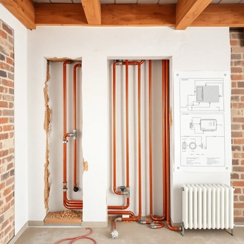Koszt instalacji centralnego ogrzewania w domu 150m2