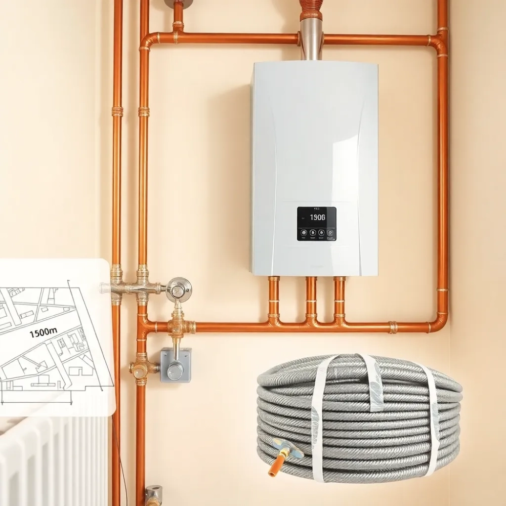 Koszt instalacji gazowej w domu 150m2