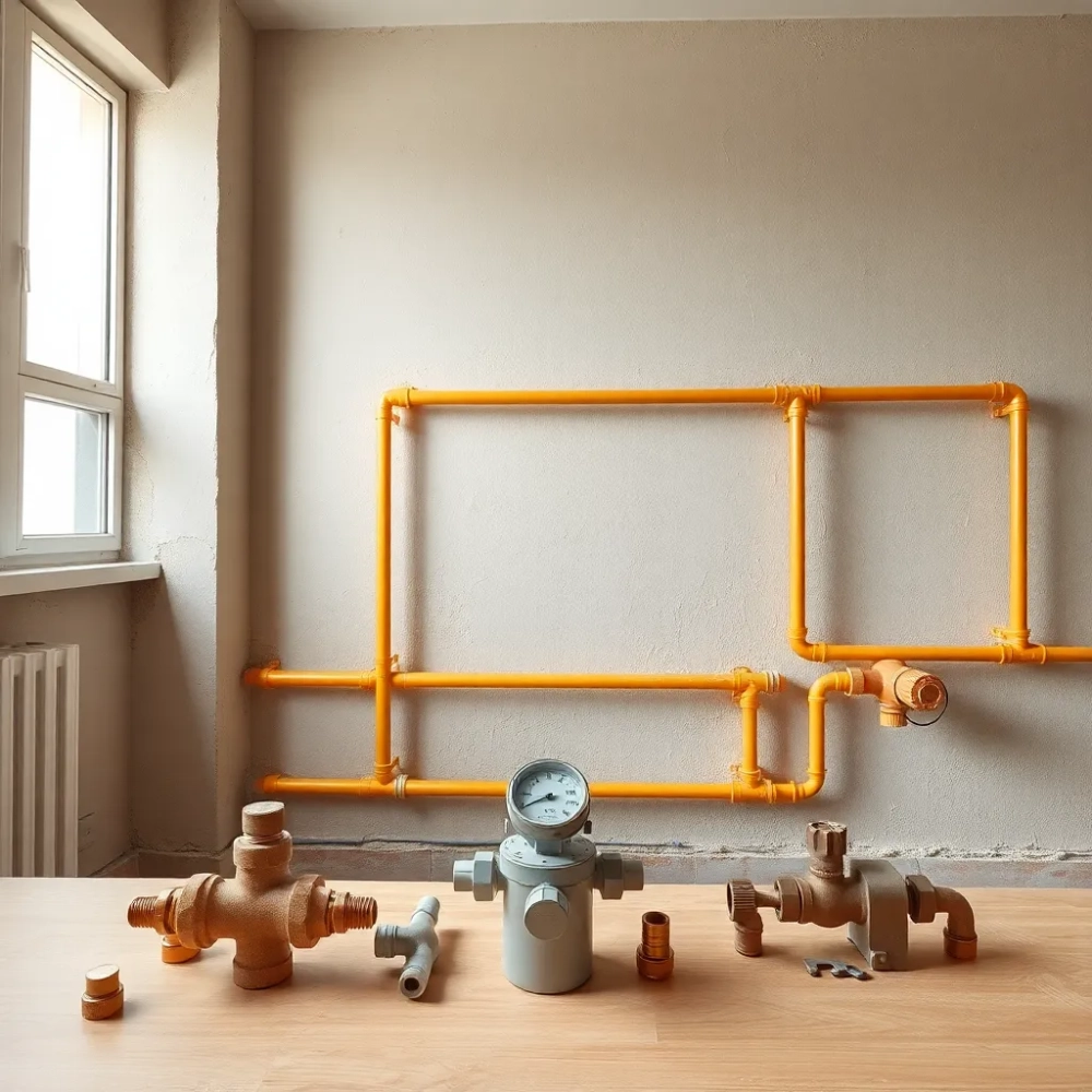 Koszt instalacji gazowej w mieszkaniu 60m2