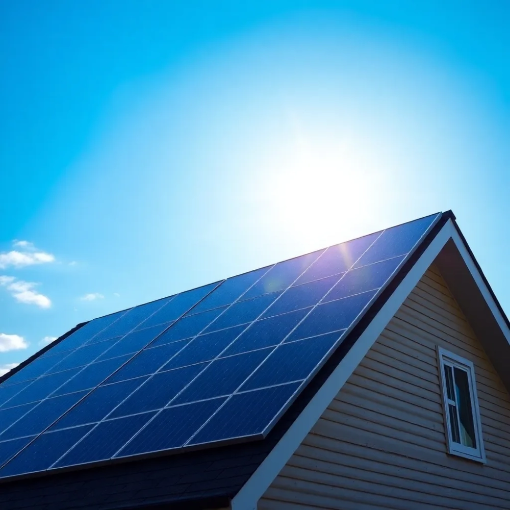 Koszt instalacji solarnej w domu jednorodzinnego