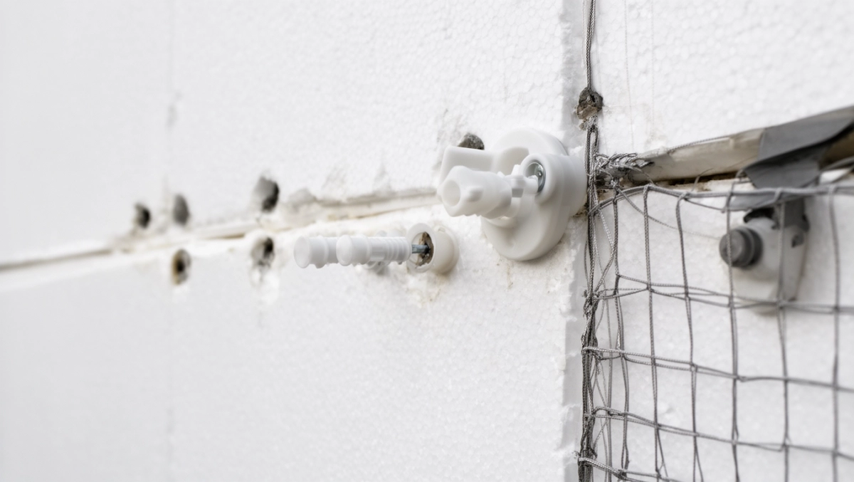 Kotwy do elewacji styropianowej