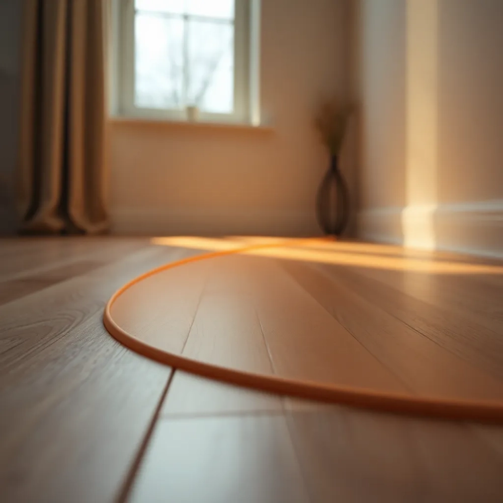 Krzywą grzewcza dla 22 stopni podłogówką