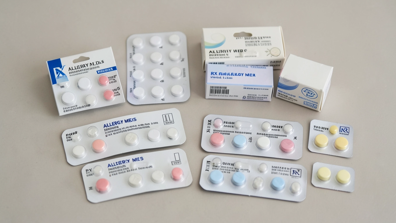 Leki na alergię na receptę lista