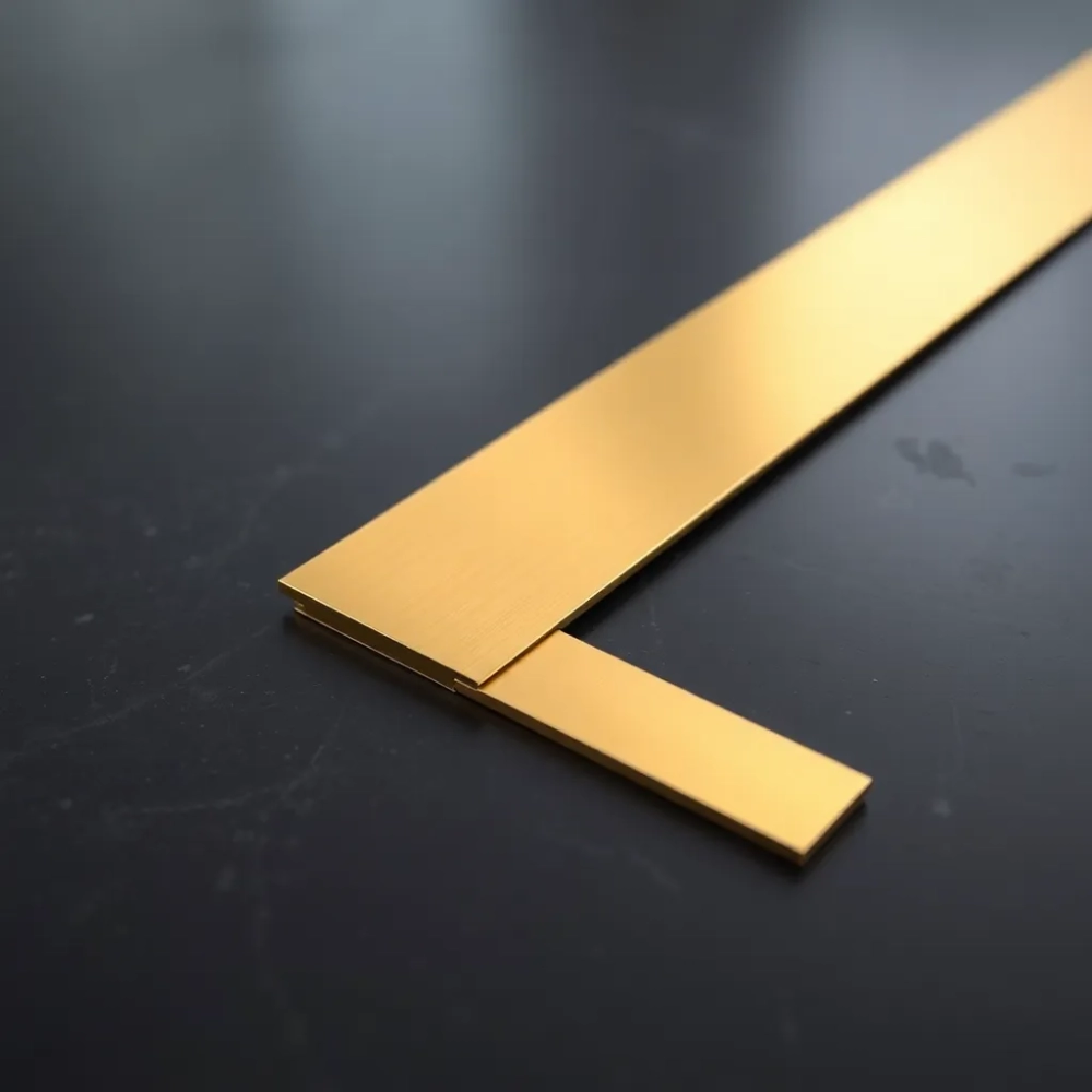 Listwa dylatacyjna do paneli ZŁOTA