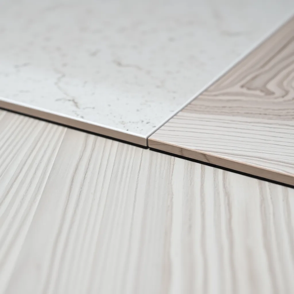 Listwa między płytkami a panelami