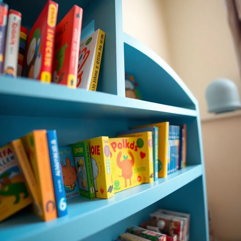 Mały Regał na książki dla dzieci