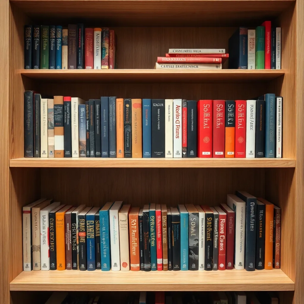 Mały regał na książki