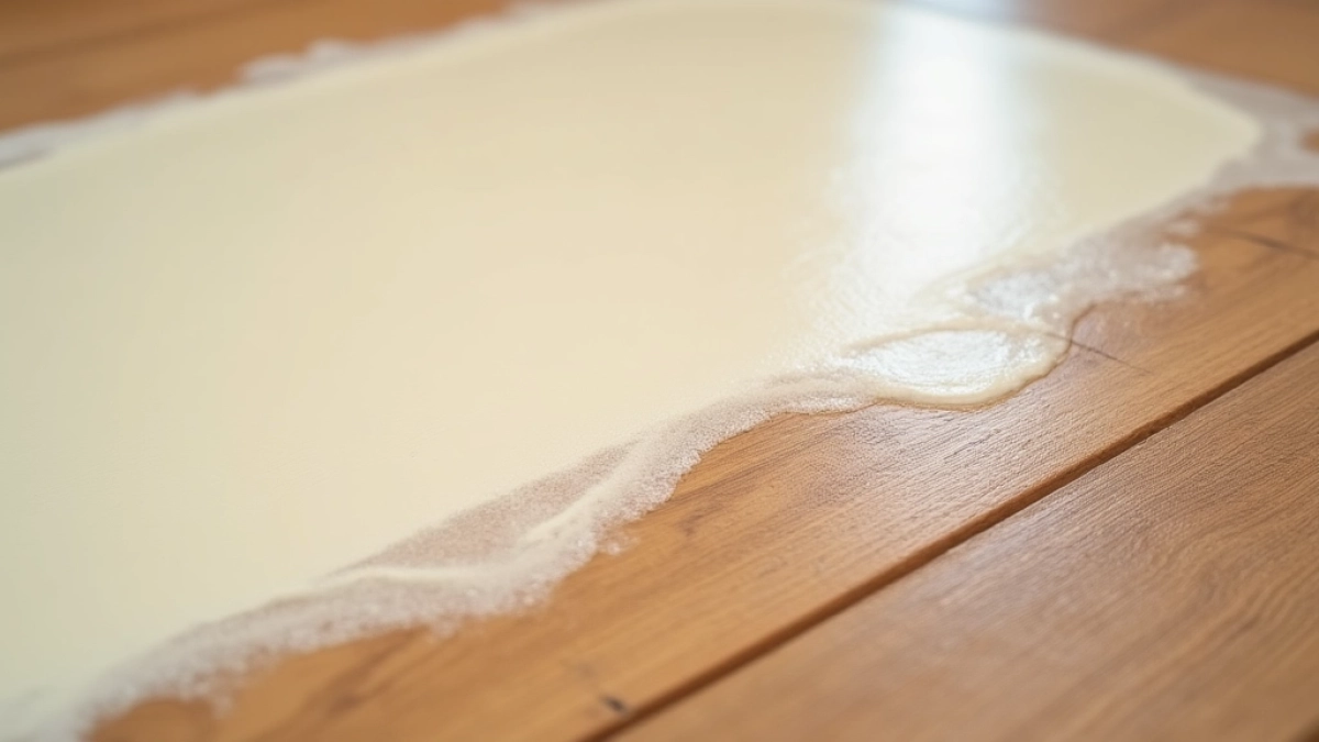 Masa do wyrównania podłogi drewnianej