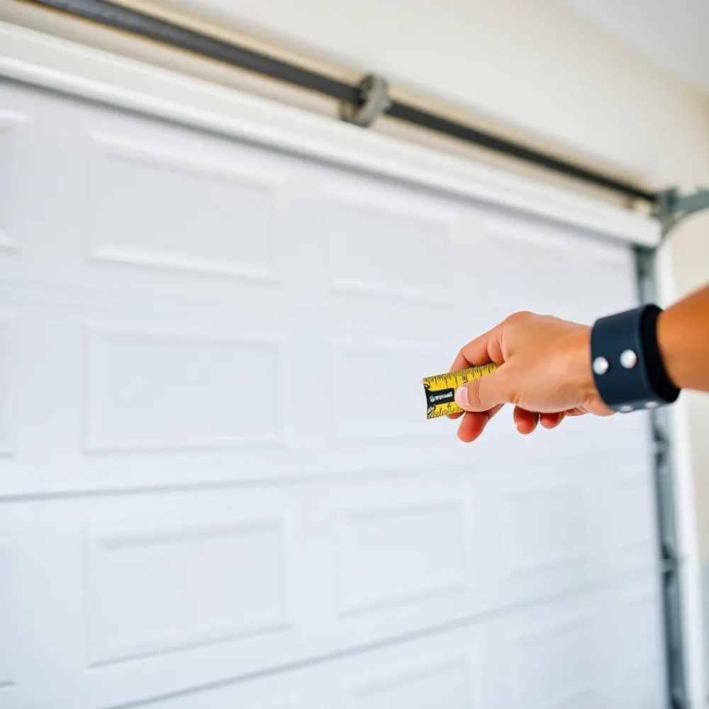 Montaż bramy garażowej panelowej