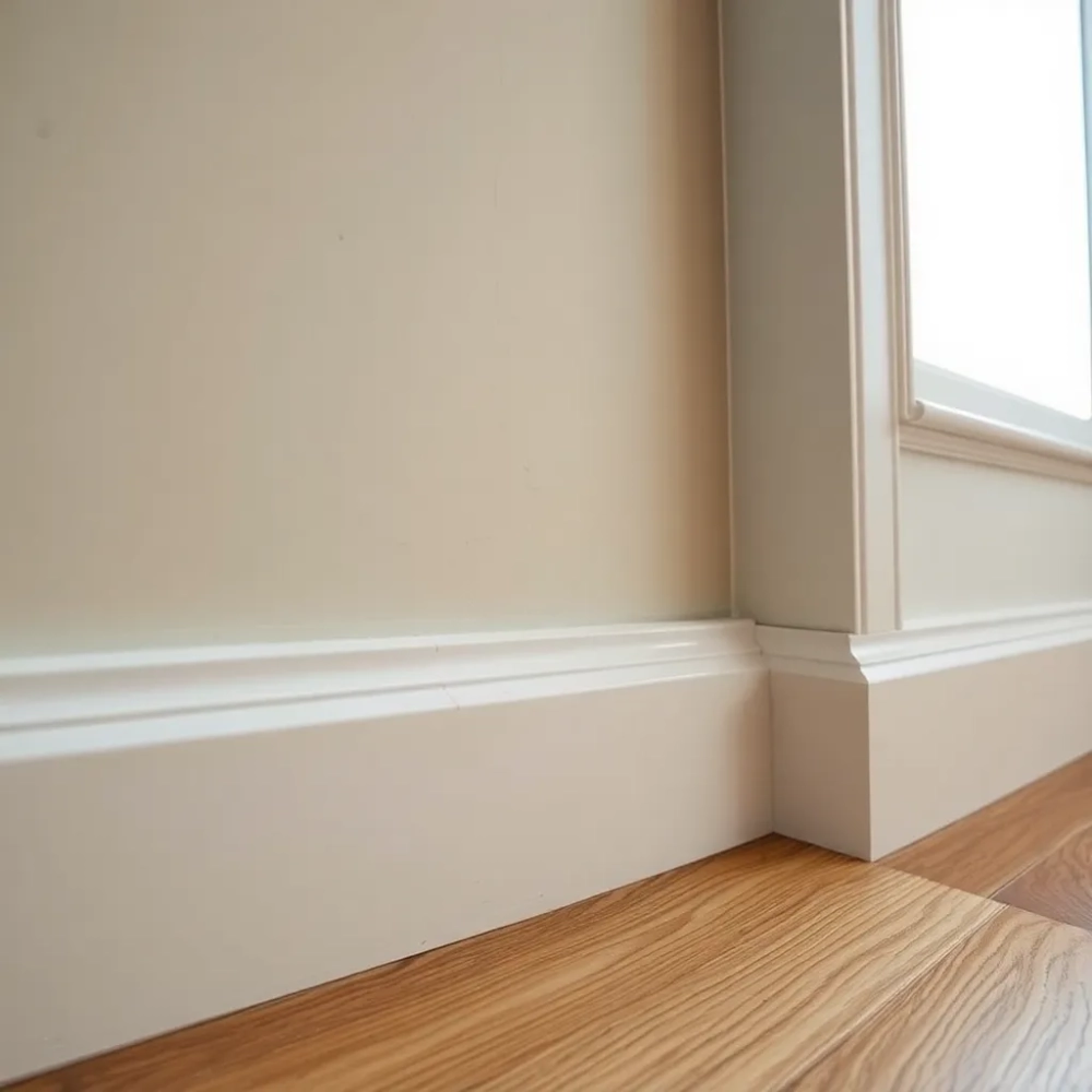 Montaż listew podłogowych