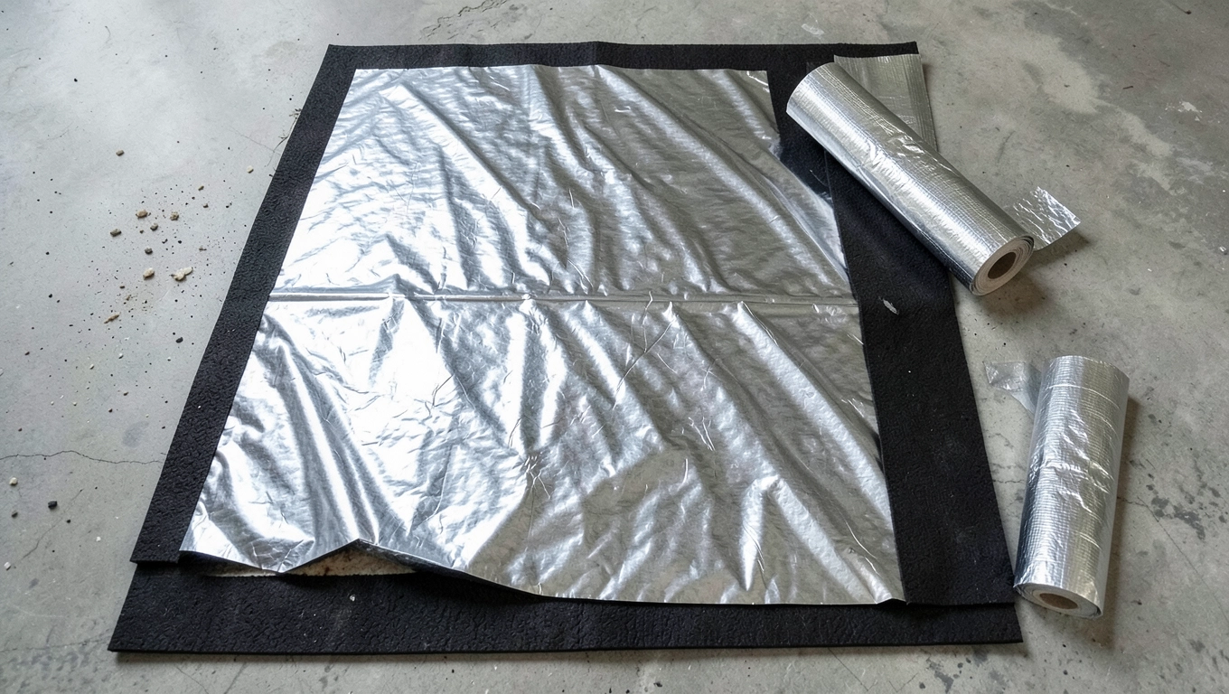 Montaż mat izolacyjnych na podłogę