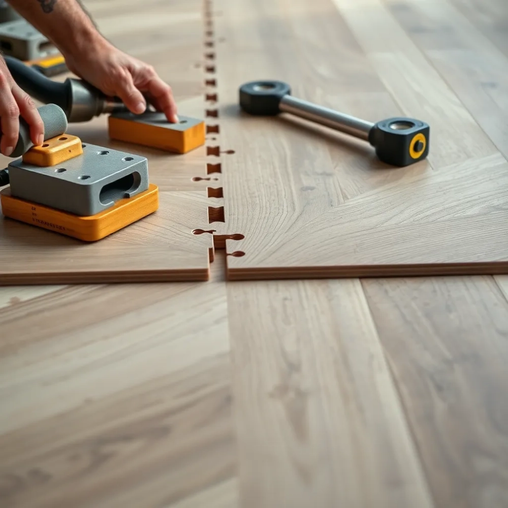 Montaż paneli podłogowych KNR