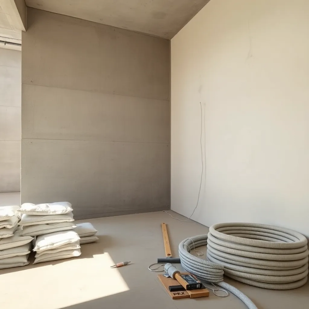 Najpierw tynki czy instalacje