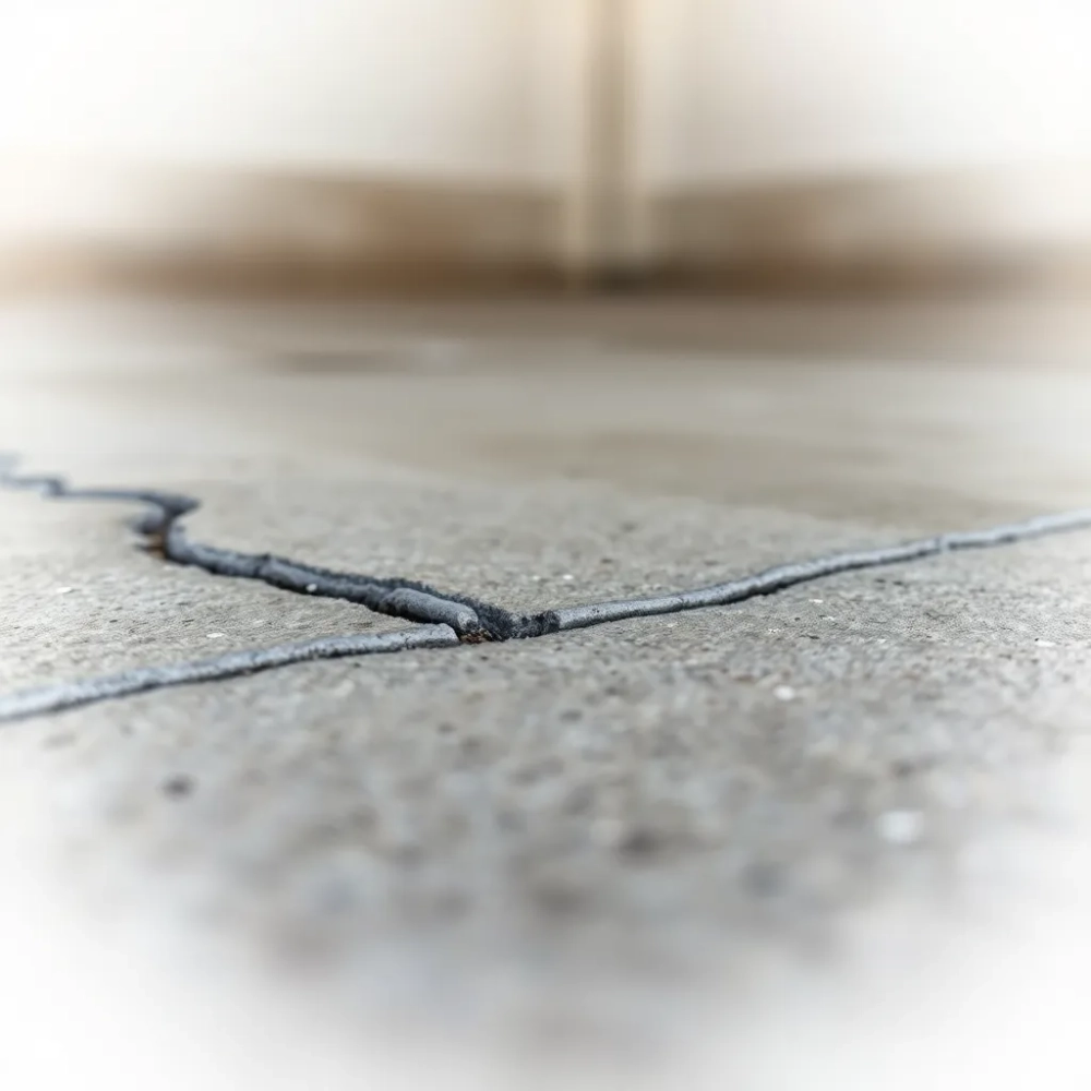 Naprawa posadzki betonowej w garażu