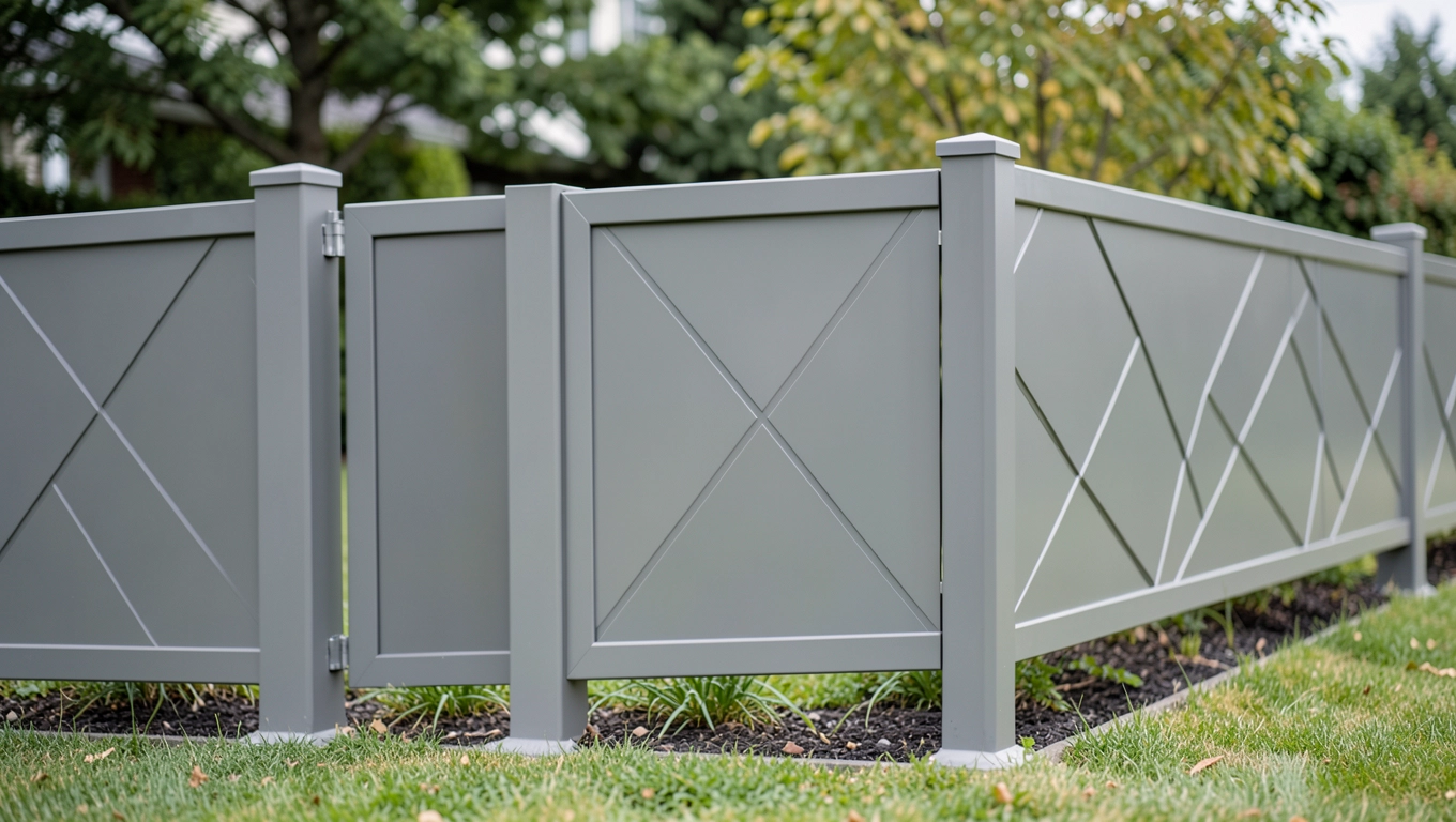 Nowoczesne ogrodzenia panelowe