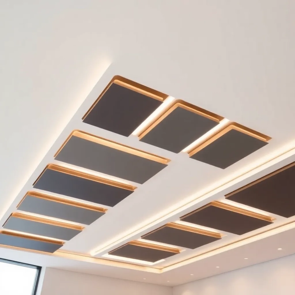 Nowoczesne panele sufitowe