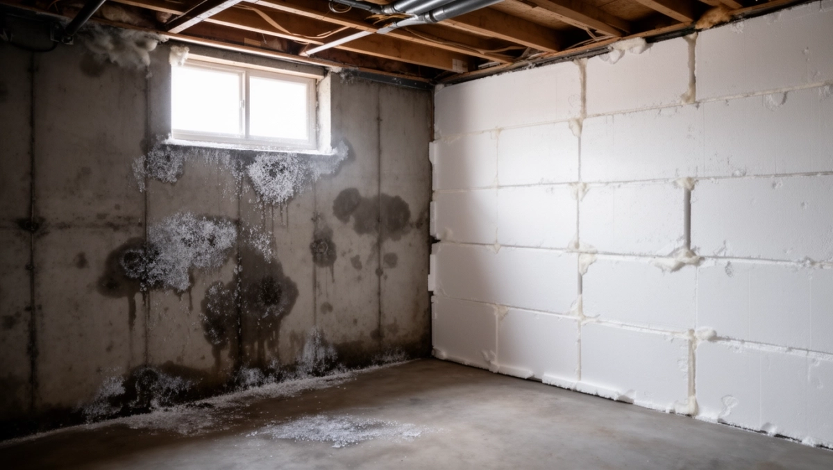 Ocieplenie piwnicy styropianem