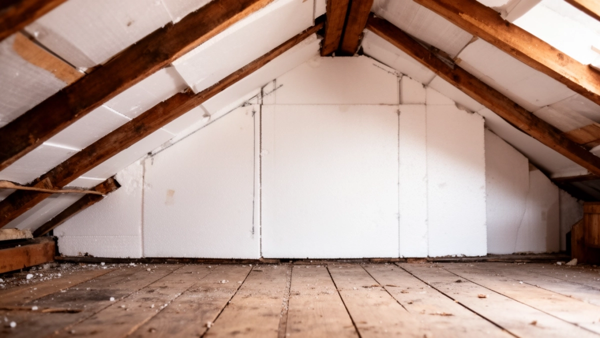 Ocieplenie poddasza styropianem od wewnątrz