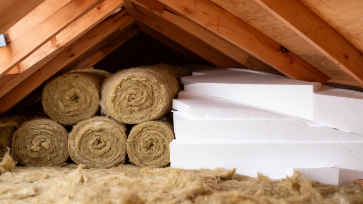 Ocieplenie poddasza wełną i styropianem