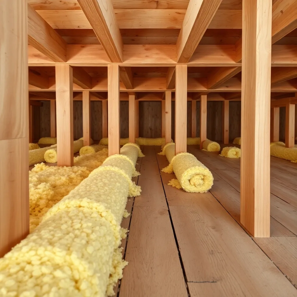 Ocieplenie podłogi drewnianej na legarach