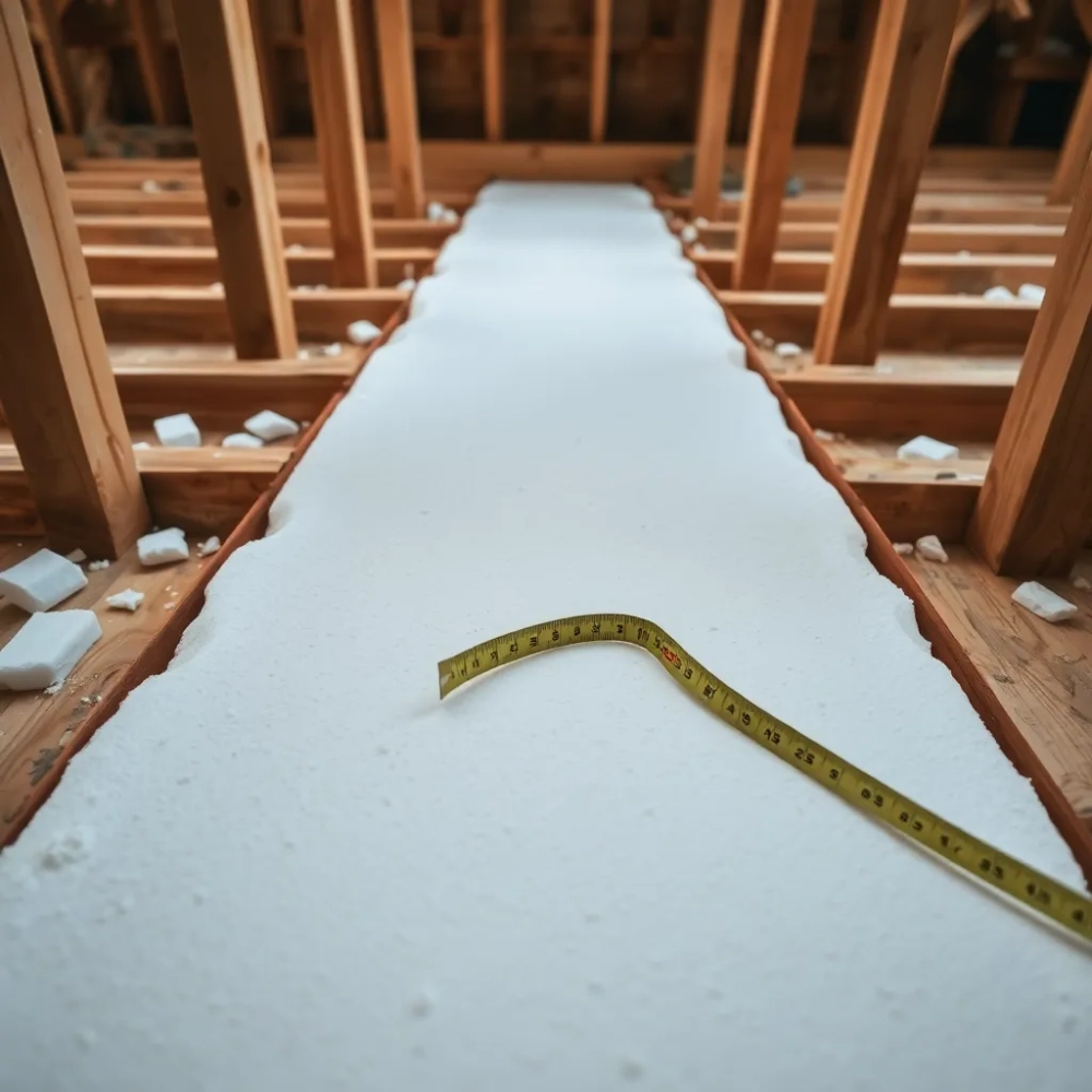 Ocieplenie podłogi na legarach styropianem