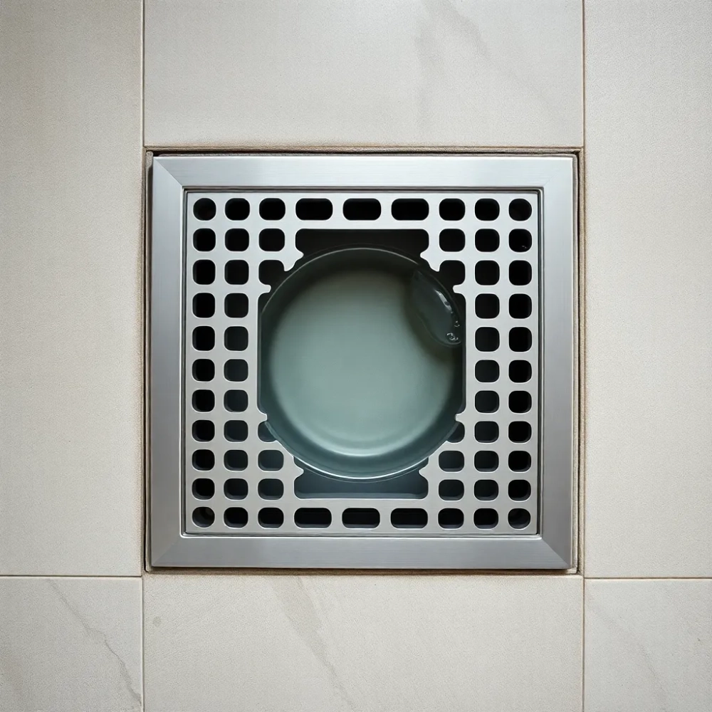 Odpływ podłogowy z syfonem