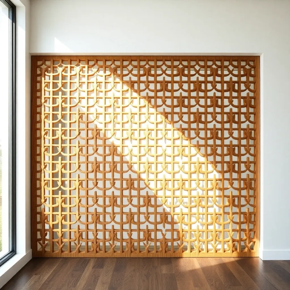 Panel ażurowy ze sklejki na wymiar