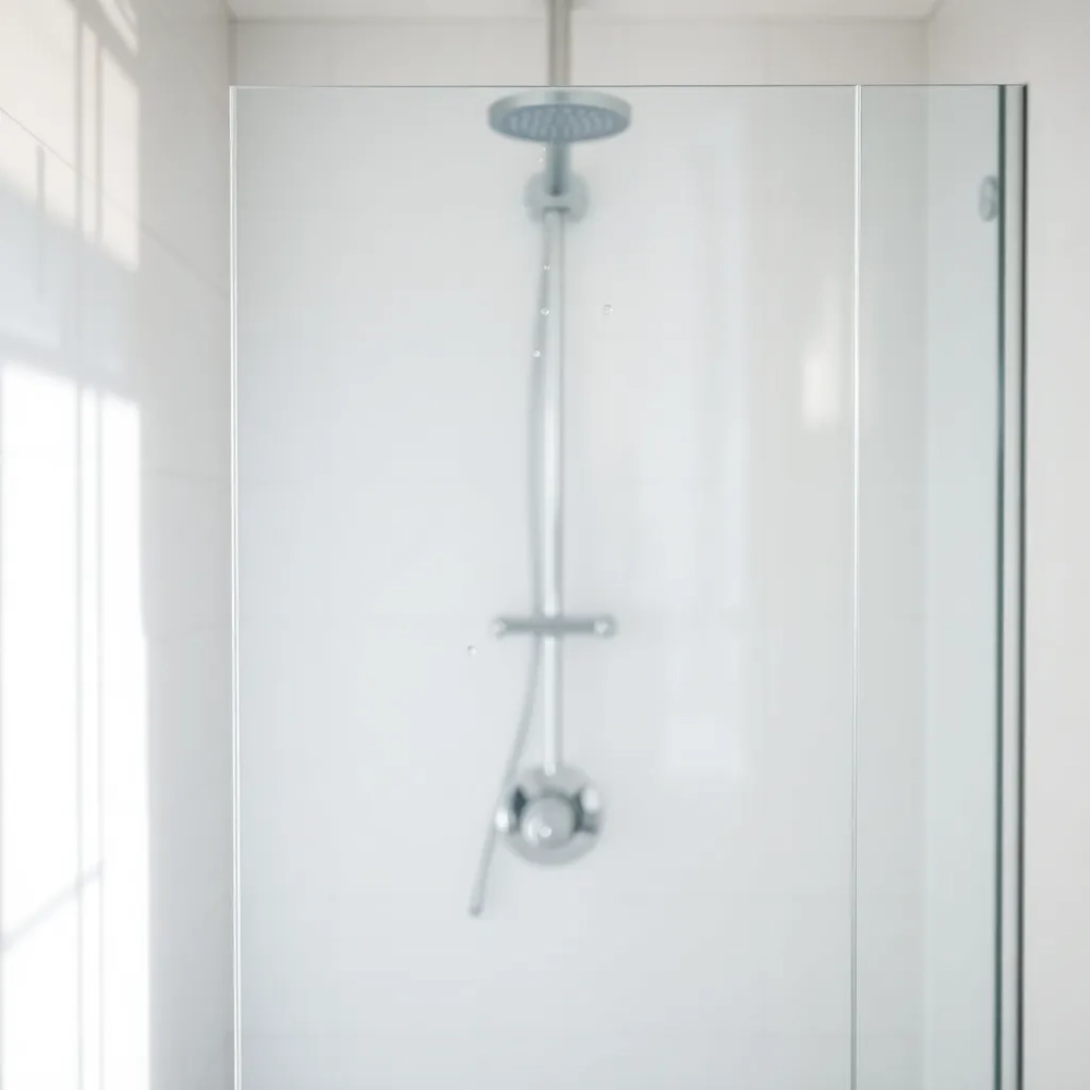 panel szklany do łazienki