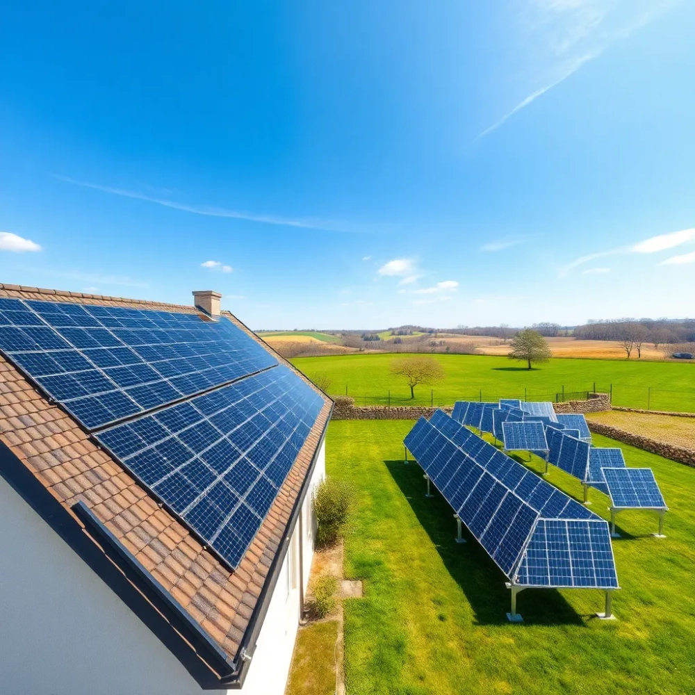 Panele na dachu czy na gruncie