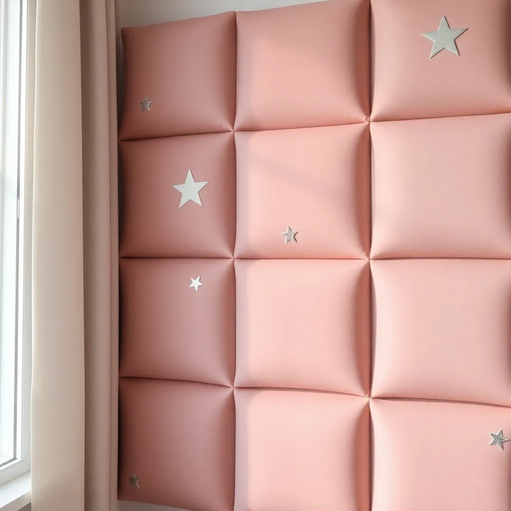 Panele ścienne dla dziewczynki