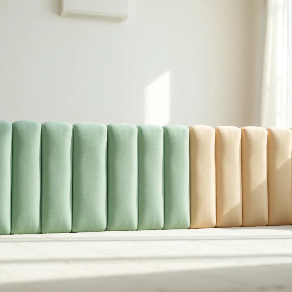 Panele tapicerowane dla dzieci płotek