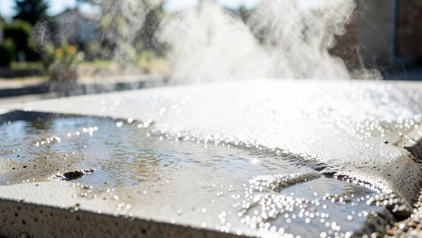 Podlewanie chudziaka w upale