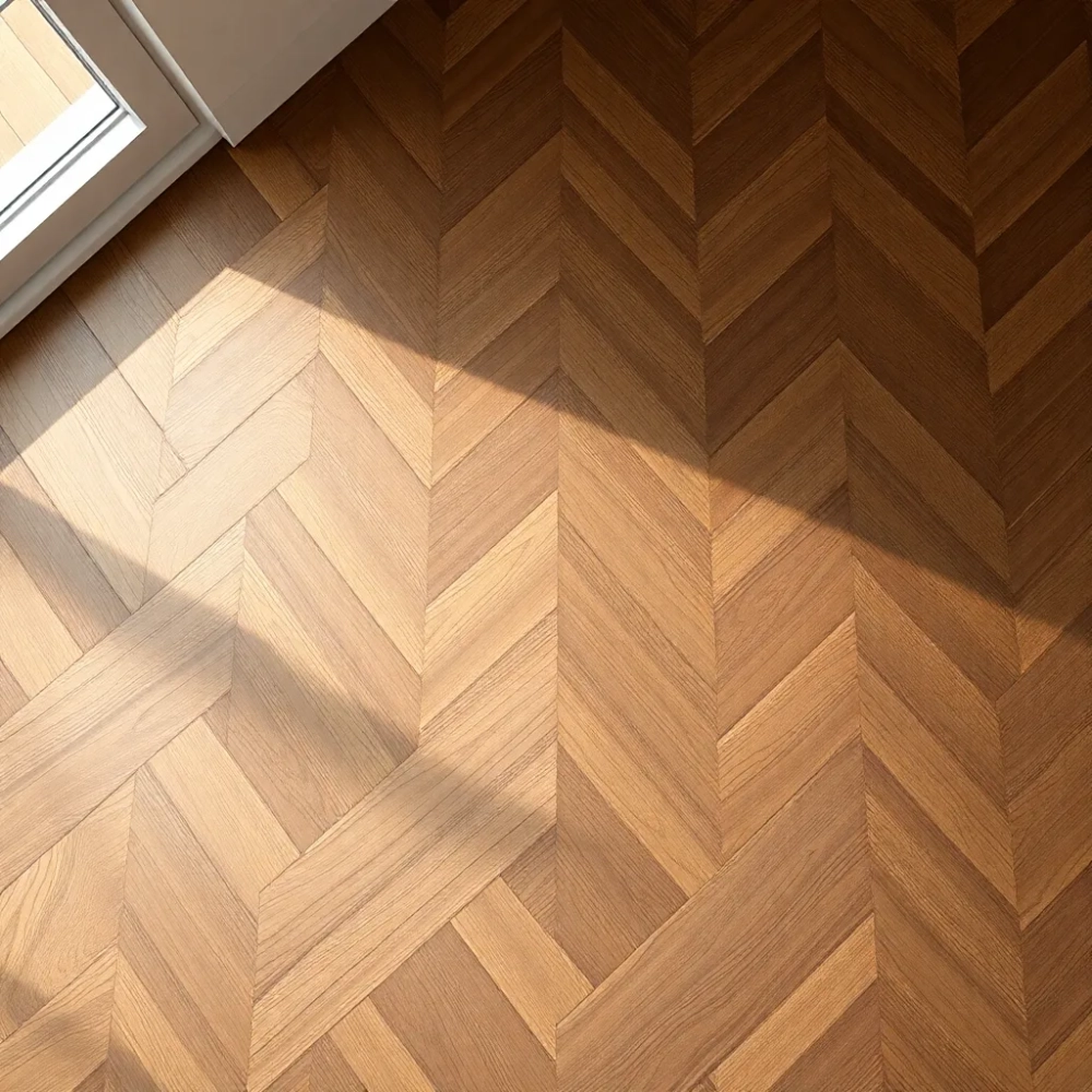 Podłoga w jodełkę Panele winylowe