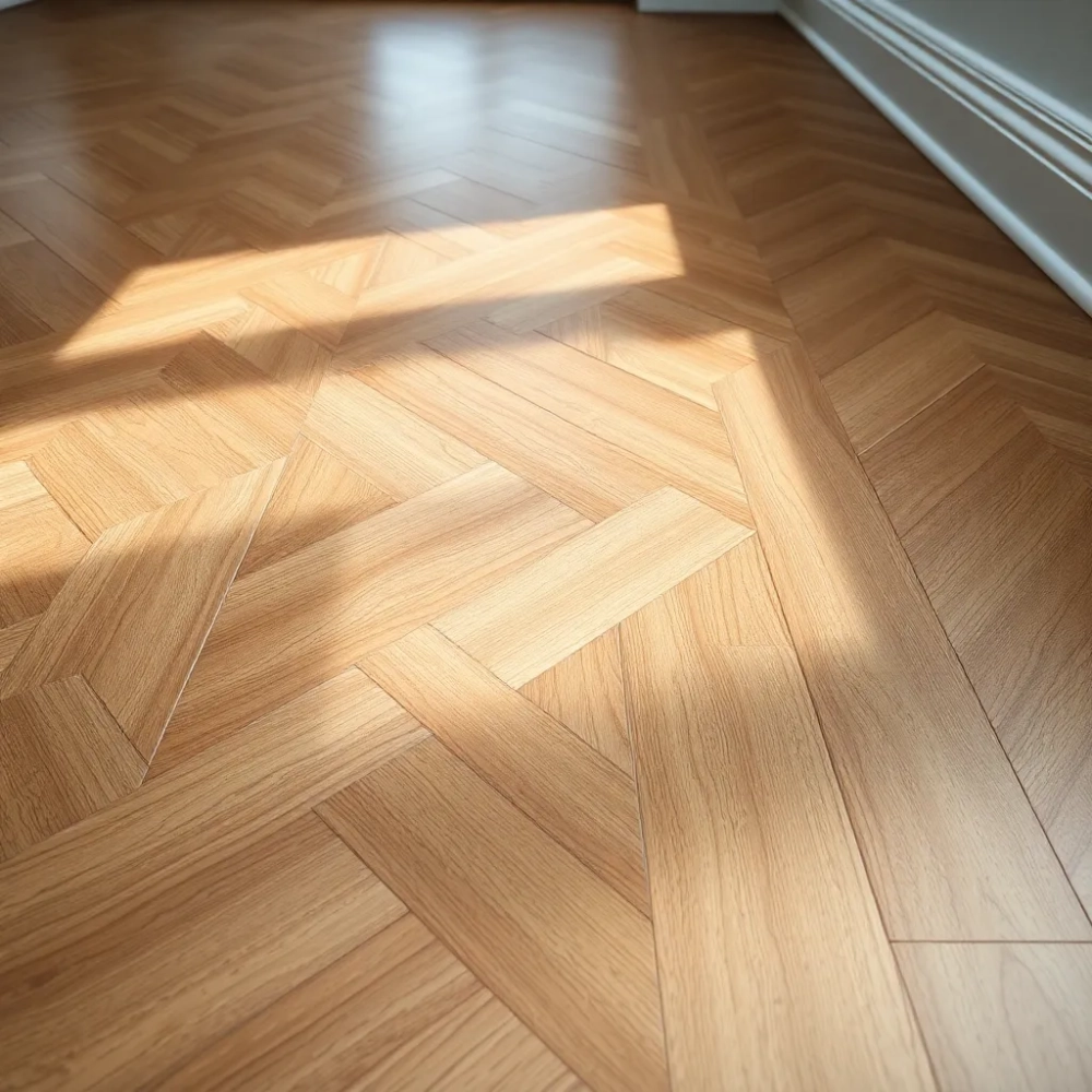 Podłoga w jodełkę panele