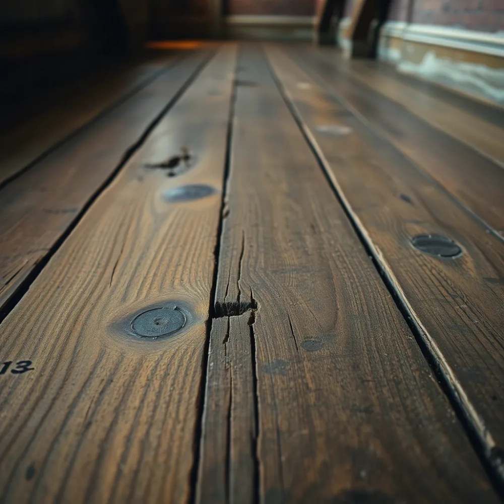 Podłoga w kamienicy na legarach