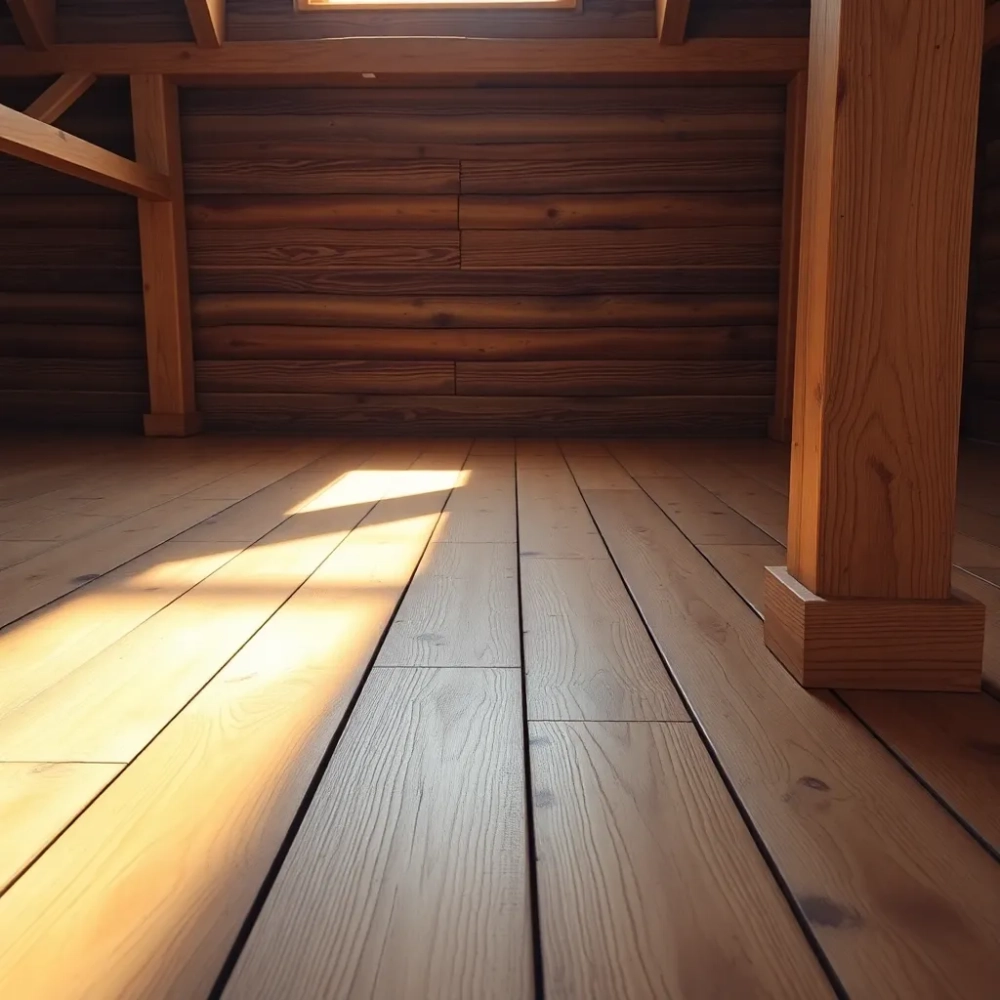 Podłoga z desek na legarach